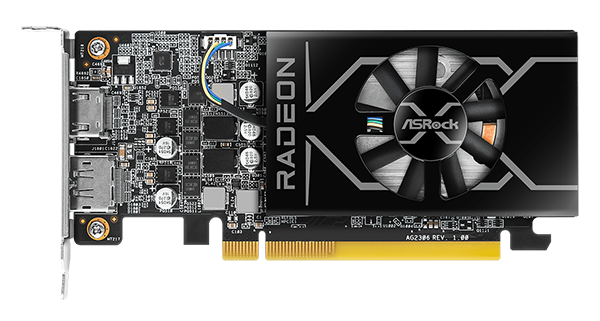 ASRock Low Profile Radeon RX 6400 Graphics Card RX6400 LP 4G